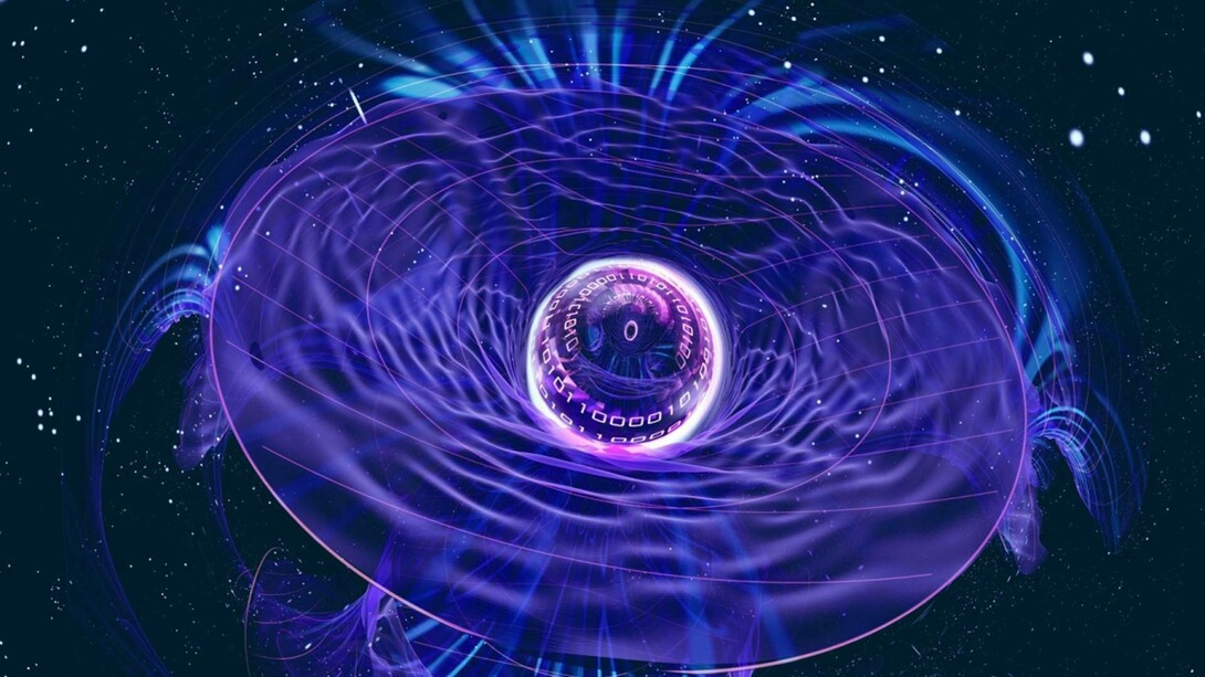 Physicists use seven-qubit quantum computer to simulate scrambling inside black holes
