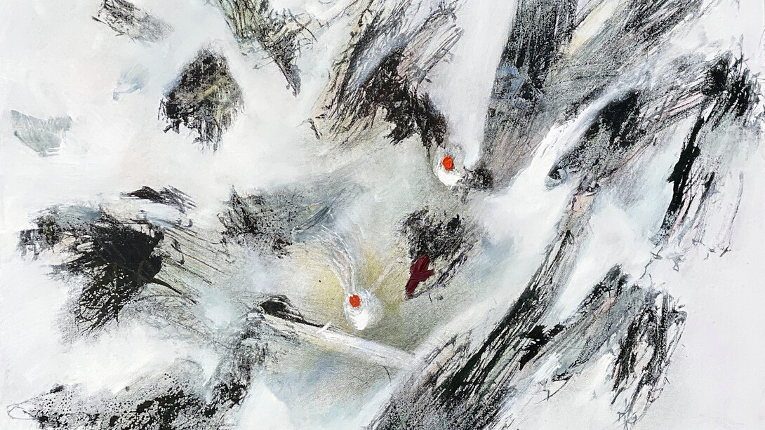 Tadashi Hayakawa, Satori I (detail), 2025. Courtesy of Bitfactory Gallery