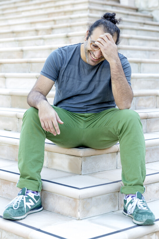 Portrait of Yazan Khalili, Courtesy Absolut 
