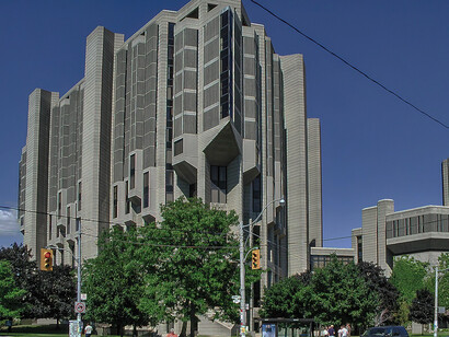 Located on the St. George campus in downtown Toronto, the John P. Robarts Research Library, commonly called Robarts Library, serves as the main humanities and social sciences library of the University of Toronto Libraries and is the largest individual library at the university
