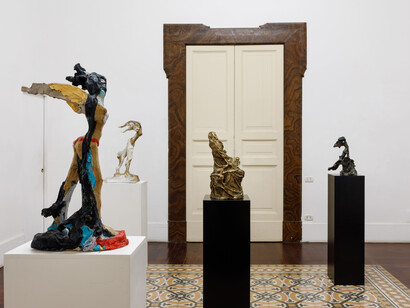 Rosa Panaro, vista della mostra. Cortesia della Galleria Tiziana Di Caro