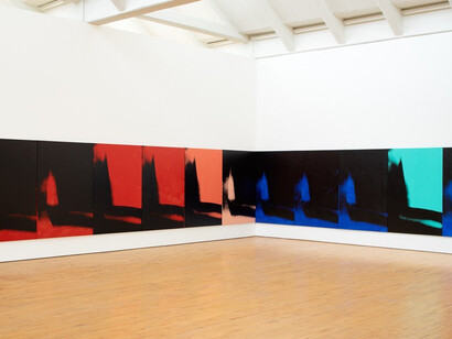 "Andy Warhol: Shadows" at Dia Beacon, Beacon, New York