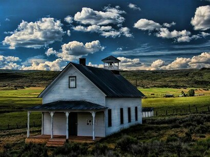 Heather Hummel, 1888 School House, Photographic Print, 13" x 18"