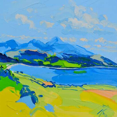 Goat Fell Arran by Peter King