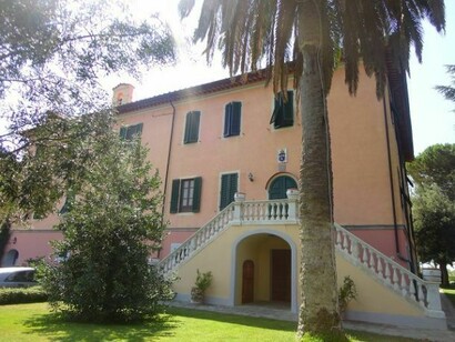 Exterior of a villa