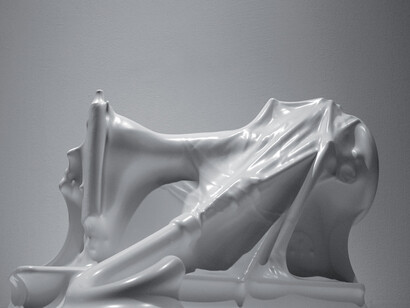 L’Enigma di Isidore Ducasse 2005. 
Termoformatura in polistirene cm 45x60x35.
