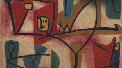 Paul Klee, Ubermut Exubérance, 1939, Zentrum Paul Klee Berne