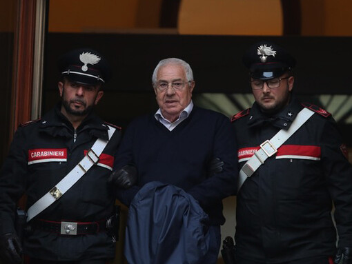 L'arresto del boss mafioso Settimo Mineo