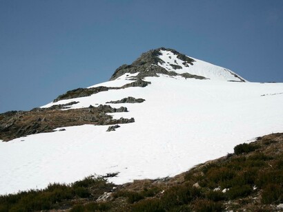 Nieve en Peña Trevinca