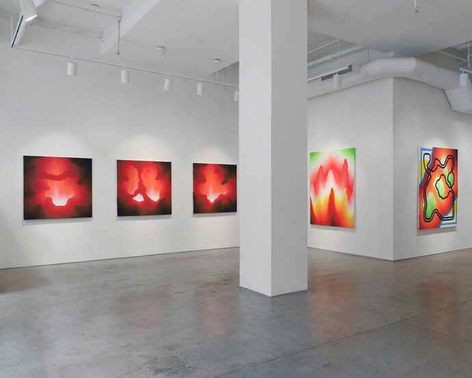 Watermelons, Exhibition view. Courtesy of Joshua Liner Gallery