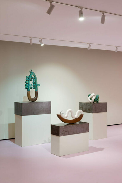 Elisa Braem, Nos encontramos en la noche, vista de exhibición. Cortesía de Es Baluard Museu d'Art Contemporani de Palma