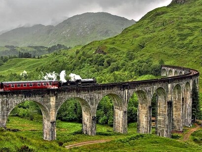 Escocia. Viaducto de Glenfinnan