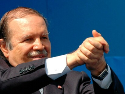 El dictador argelino Abdelaziz Bouteflika