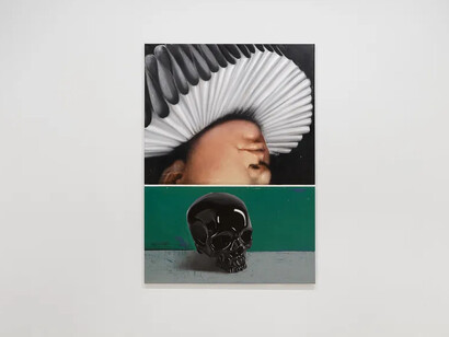 Mircea Suciu, Champagne and strawberries, exhibition view. Courtesy of Keteleer Gallery
