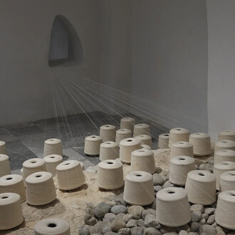 Nika Batista, I live in realities that are not completely true, exhibition view. Courtesy of Galerija Božidar Jakac