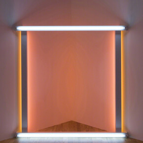 Dan Flavin. Courtesy of Mana Contemporary
