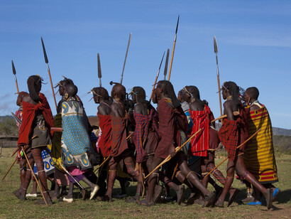 Tanzania. Pueblo masai