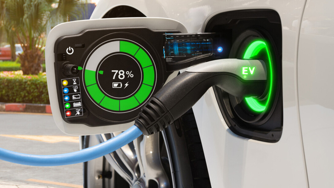 Charging station for electric vehicles 