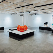 Design and comics: living in a box, exhibition view. Courtesy of the Design Museum