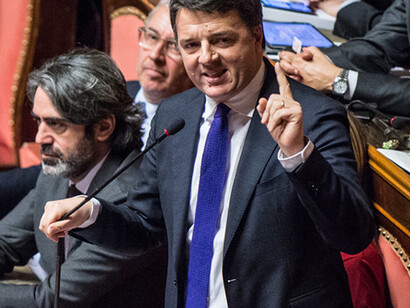 Discorso di Matteo Renzi al Senato