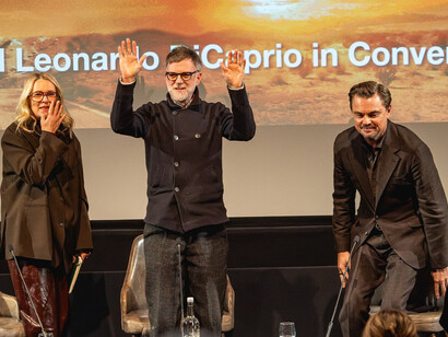 Paul Thomas Anderson and Leonardo DiCaprio in 2025