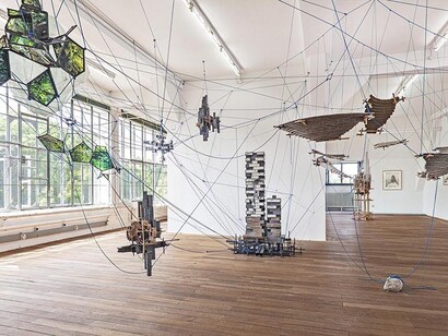 Rob Voerman, Entropic empire, exhibition view. Courtesy of Museum der Moderne