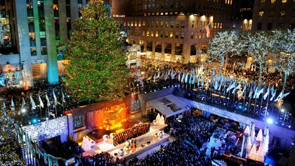 El árbol de Navidad del Rockefeller Center, Nueva York
