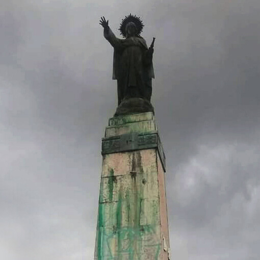 Cristo Rey de Ochomogo. Foto: Rodrigo Arias (Facebook)