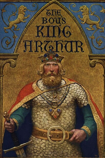 Newell Convers Wyeth (1882–1945), The Boy's King Arthur, 1922