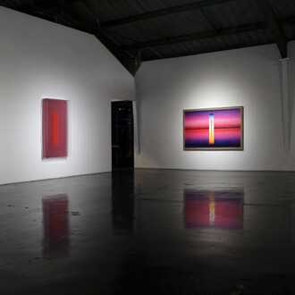 Casper Brindle, installation view. Courtesy of William Turner Gallery