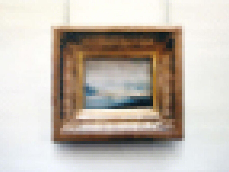 Peter Buechler, Untitled Study (Painting), 2008, Masters Projects