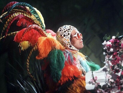 Elton John negli anni Settanta