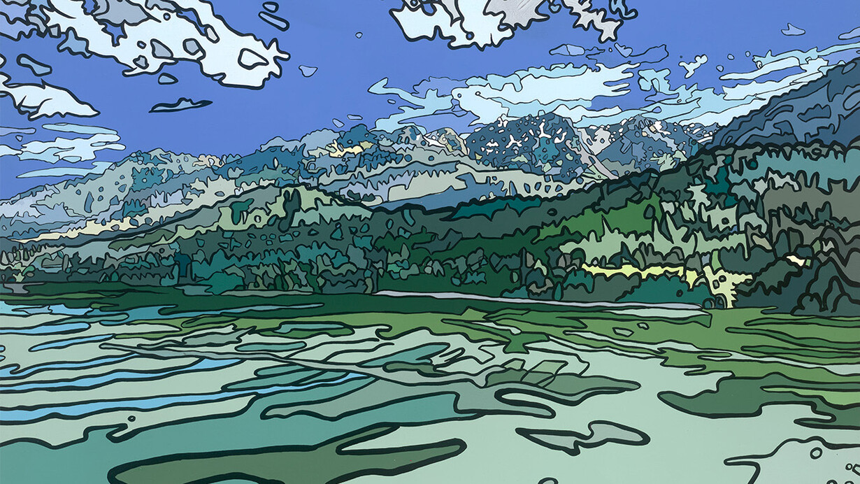 Sam Arnold, September (detail), 2024. Courtesy of Jackson Junge Gallery