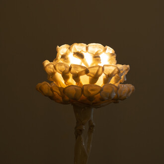 Ross Hansen, Marigold (details), 2024. Courtesy of Volume Gallery
