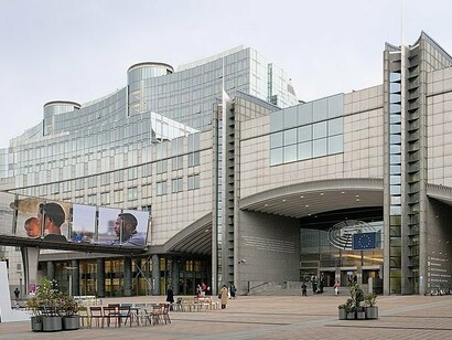 The European Parliament building in Brussels, Belgium: the heart of Europe’s technocracy, where decisions ripple far beyond Brussels
