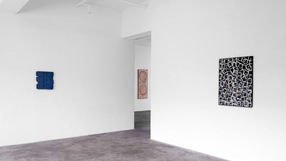 Chiyu Uemae, Cosmology, exhibition view. Courtesy of Axel Vervoordt Gallery