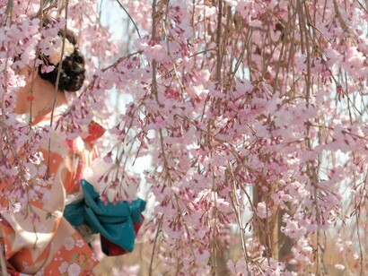 Jazz music, "Kyoto Flowers". Questo brano è un po’ come un capogiro, fa perdere il senso dell’orientamento perché mentre sei immerso nel passato, queste donne vestite appunto come le antiche giapponesi, tirano fuori l’iPhone e questo trasmette senso di stranezza e di disorientamento