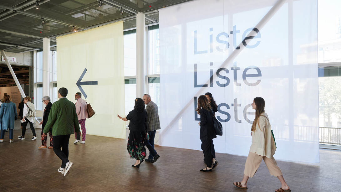 Liste Art Fair Basel 2024, ausstellungsansicht. Mit freundlicher genehmigung der Liste Art Fair Basel
