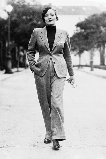 Marlene Dietrich in Chanel