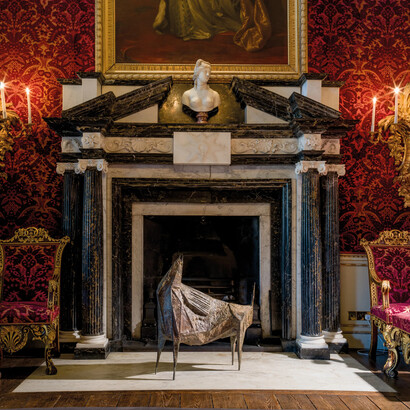 Lynn Chadwick at Houghton Hall, exhibition view. Courtesy of Pangolin London