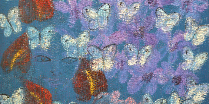 Hunt Slonem. Courtesy of Madelyn Jordon Fine Art