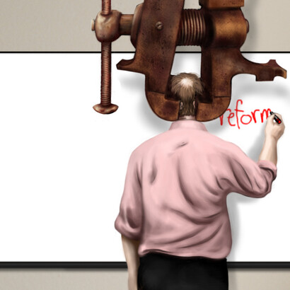 Jared Rodriguez, *Dumbing Down Teachers*, 2010  