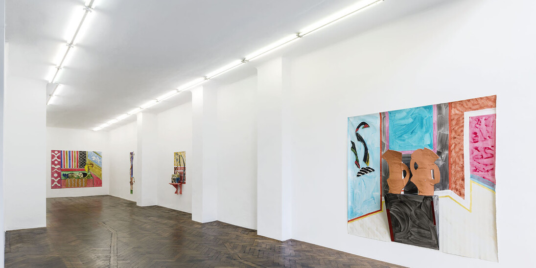 Florentine Interiors, Exhibition view. Courtesy of Galerie Hubert Winter