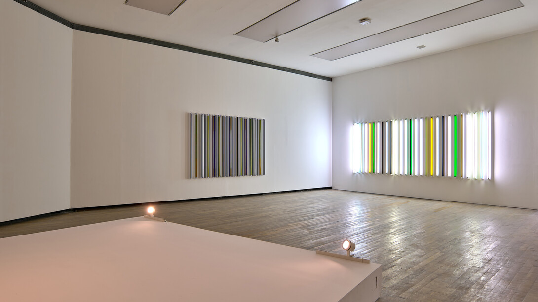 Varios artistas, Penumbra: Dia art foundation, vista de exhibición. Cortesía de Fundación Proa