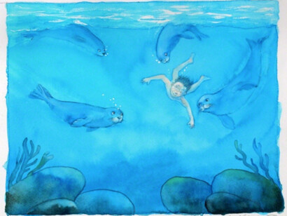 Michael Foreman. Telling Tales. Courtesy of Chris Beetles