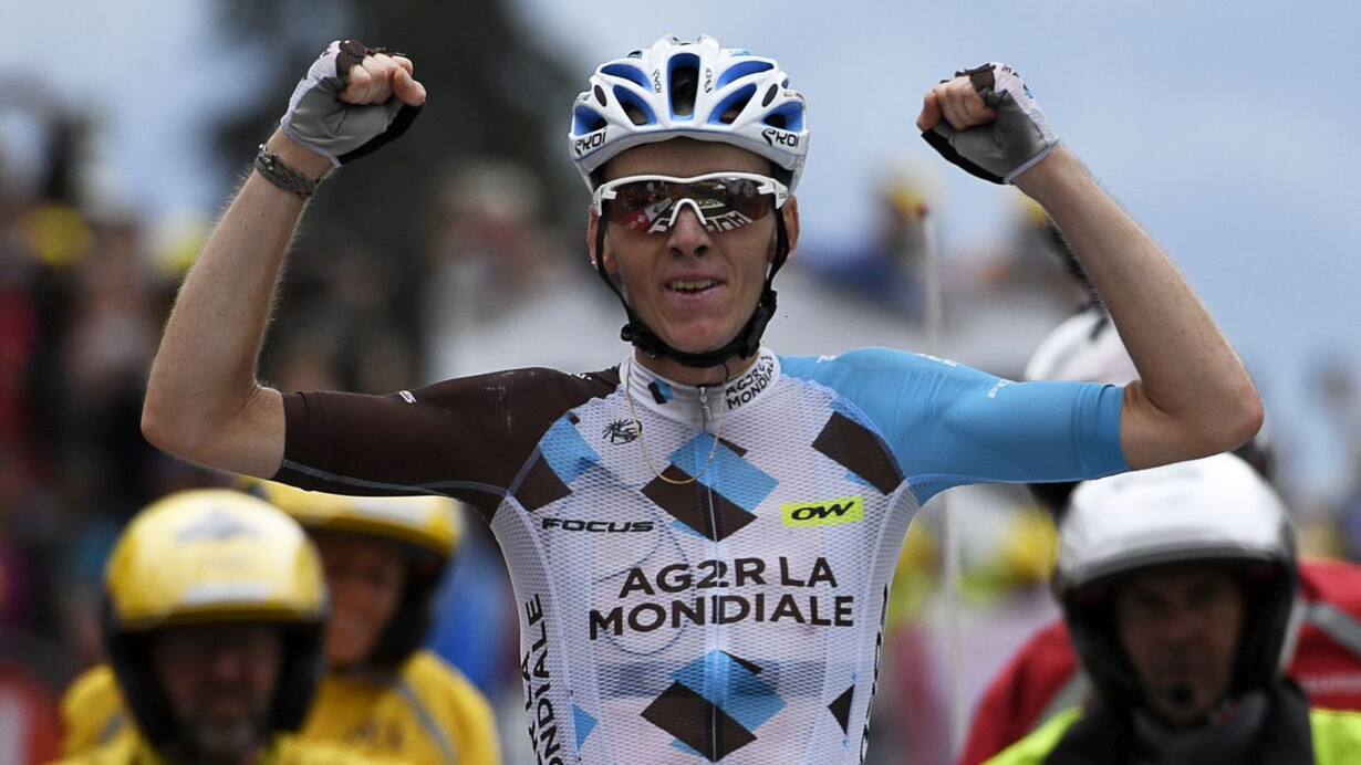 Romain Bardet vincitore della 19ma Tappa del Tour de France 2016