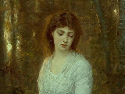 «In Gedanken versunken» (1889), Wilhelm Amberg