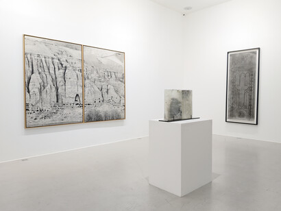 Artistes divers, Exposition collective, vue d'exposition. Avec l'aimable autorisation de la galerie RX&SLAG