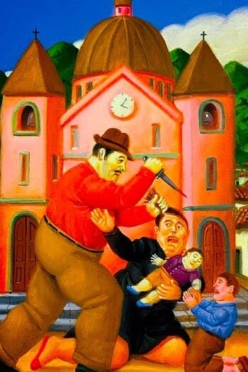 La violencia en Colombia en las pinturas de Botero