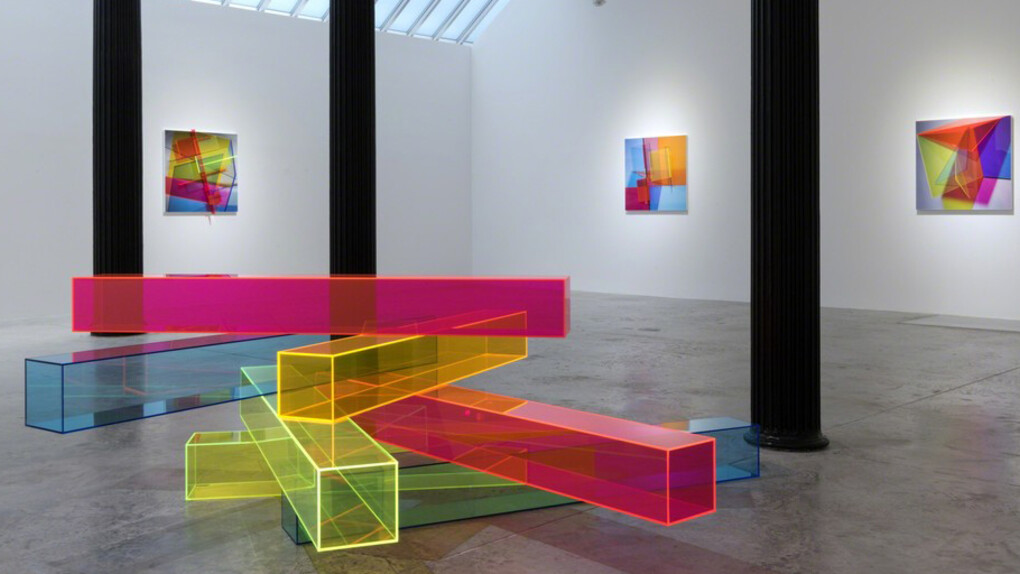 Barbara Kasten, Exhibition view. Courtesy of Bortolami 
